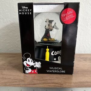 MICKEY MOUSE DISNEY MUSICAL WATERGLOBE